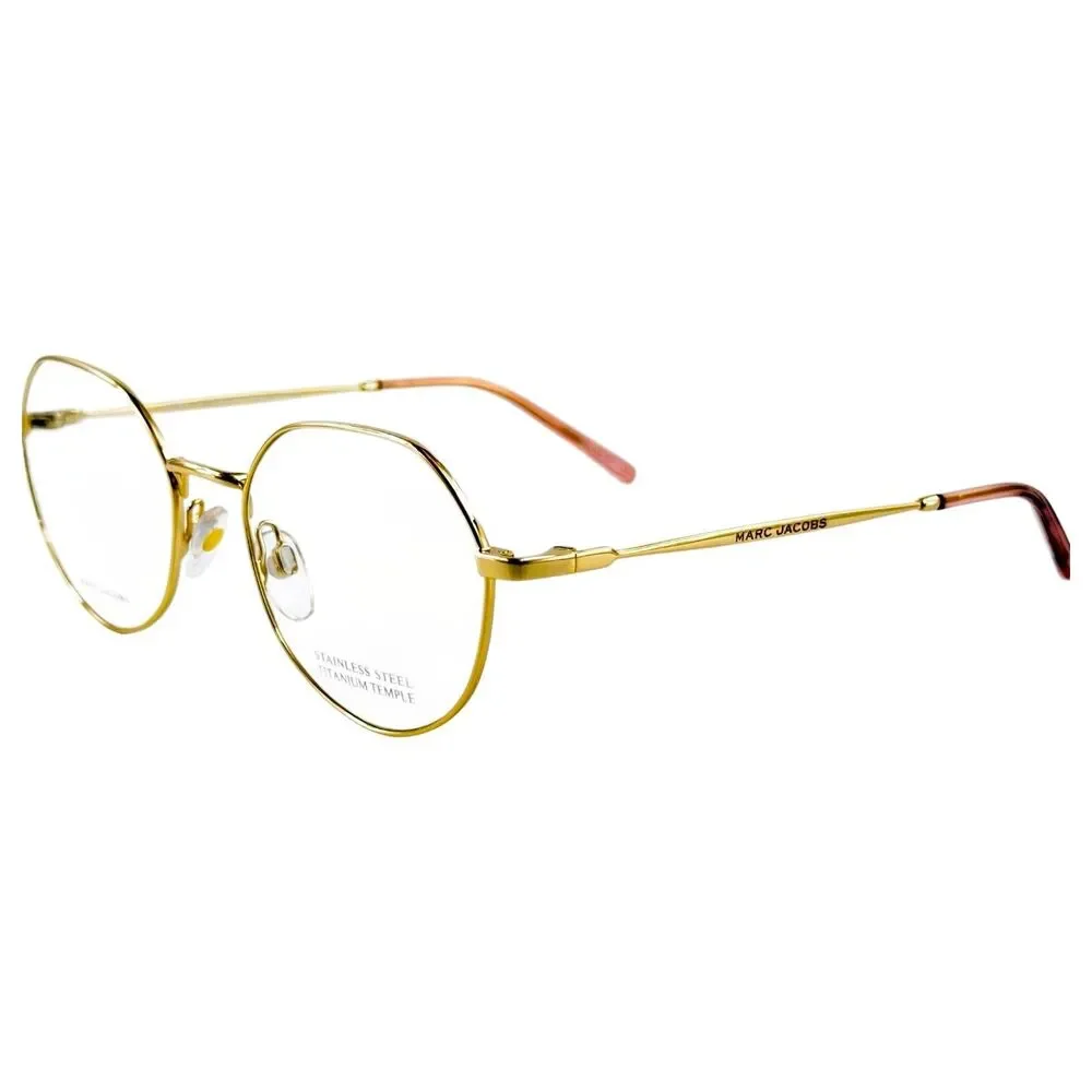 Marc Jacobs Marc 705 G Womens Metal Eyeglass Frame J5G Gold 51-19 Titanium